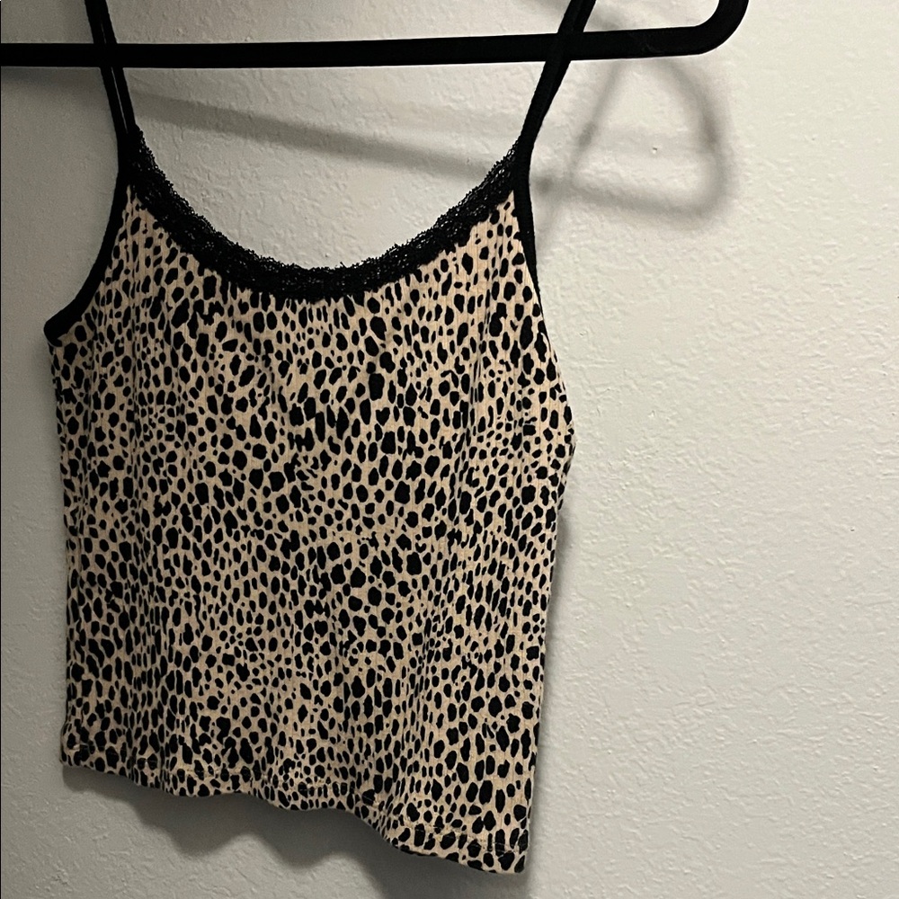 Brandy Melville Leopard Print cami